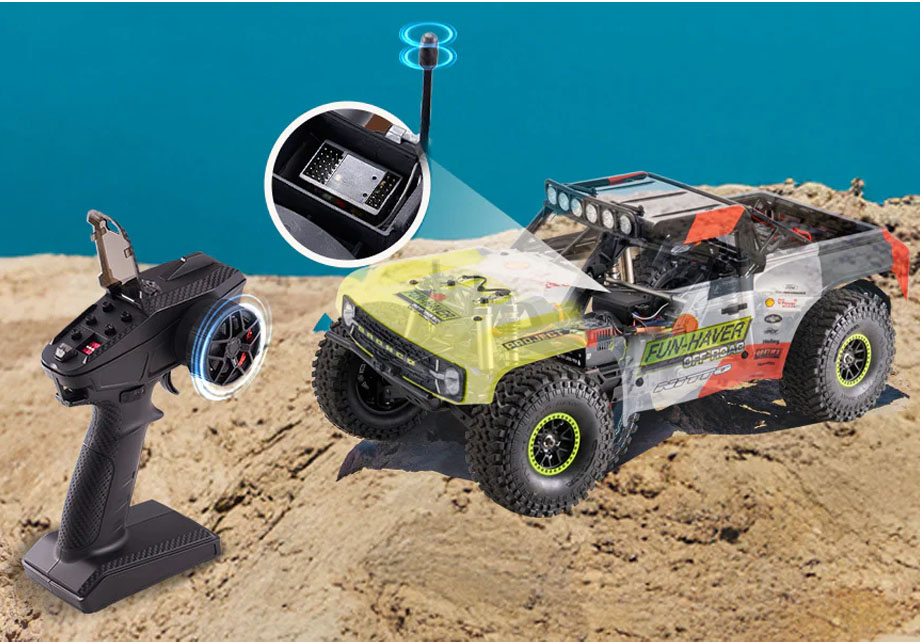 [���ܼ�] FMS10702RS25 [ROC HOBBY] [�������� U4] FMS 1/7 Ford Bronco U4 RTR EB Brushless 4WD RS