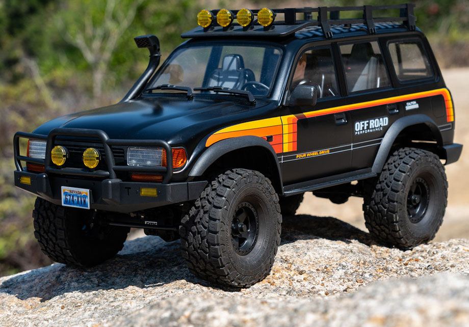 [���ܼ�] FMS11042RSBK-BL-CN [ROC HOBBY] FMS 1:10 FCX10 LAND CRUISER LC8O RS BLACK BRUSHLESS CN ���Ÿ ����ũ���� �귯�ø��� ����