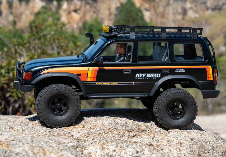 [���ܼ�] FMS11042RSBK-BL-CN [ROC HOBBY] FMS 1:10 FCX10 LAND CRUISER LC8O RS BLACK BRUSHLESS CN ���Ÿ ����ũ���� �귯�ø��� ����