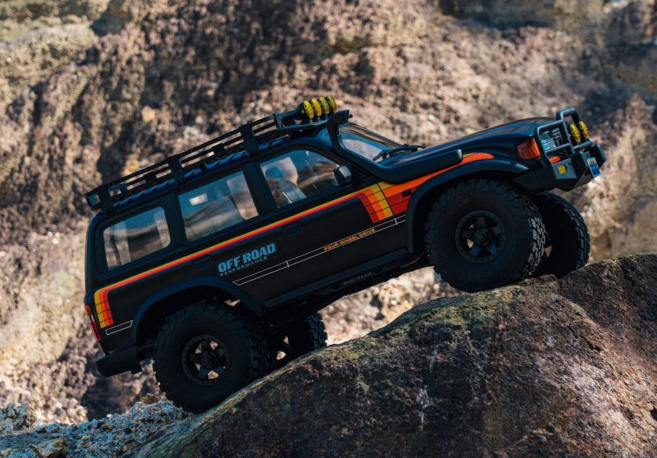 [���ܼ�] FMS11042RSBK-BL-CN [ROC HOBBY] FMS 1:10 FCX10 LAND CRUISER LC8O RS BLACK BRUSHLESS CN ���Ÿ ����ũ���� �귯�ø��� ����