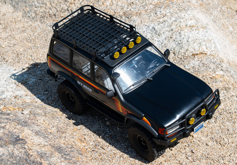 [���ܼ�] FMS11042RSBK-BL-CN [ROC HOBBY] FMS 1:10 FCX10 LAND CRUISER LC8O RS BLACK BRUSHLESS CN ���Ÿ ����ũ���� �귯�ø��� ����