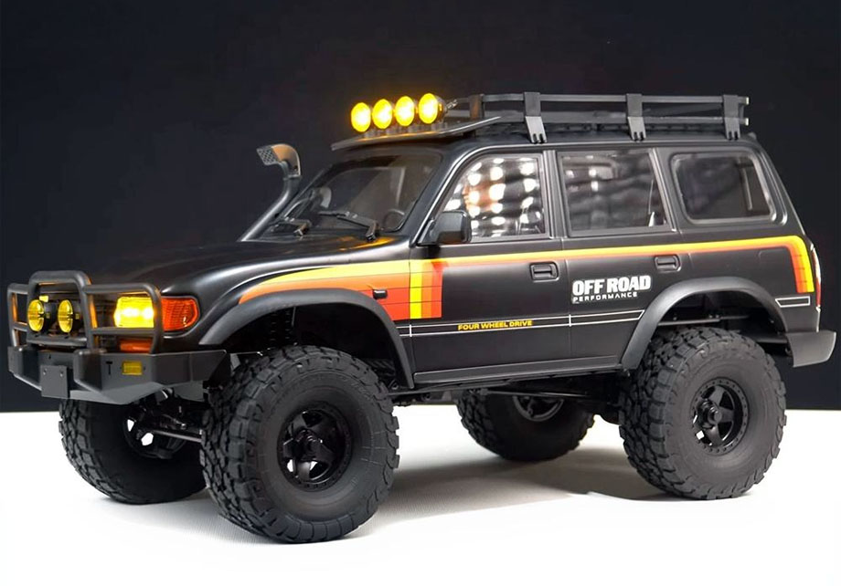 [���ܼ�] FMS11042RSBK-BL-CN [ROC HOBBY] FMS 1:10 FCX10 LAND CRUISER LC8O RS BLACK BRUSHLESS CN ���Ÿ ����ũ���� �귯�ø��� ����