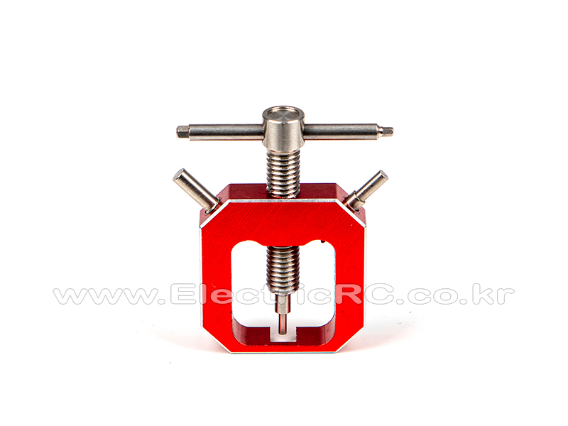[���ܼ�] SRCAA-635 [TR] Standard Pinion Gear Puller Set (2/3/4mm Head Pin/Red) - High Grade