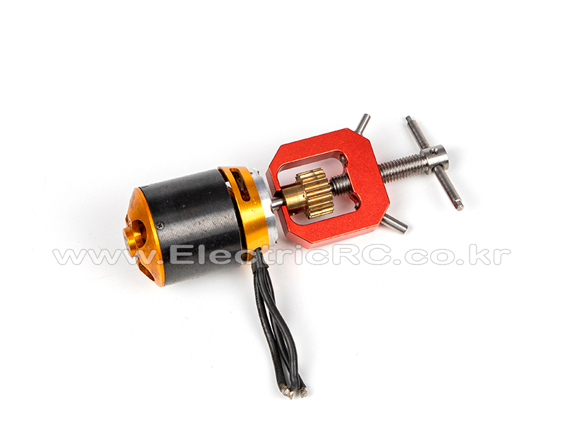 [���ܼ�] SRCAA-635 [TR] Standard Pinion Gear Puller Set (2/3/4mm Head Pin/Red) - High Grade