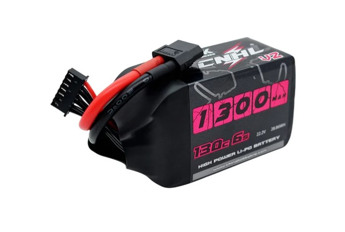 [���ܼ�] S1301306BK [CNHL] Racing 22.2V 6S 1300mAh 130C LIPO Battery (6�� �������͸�/XT60 Ŀ����)