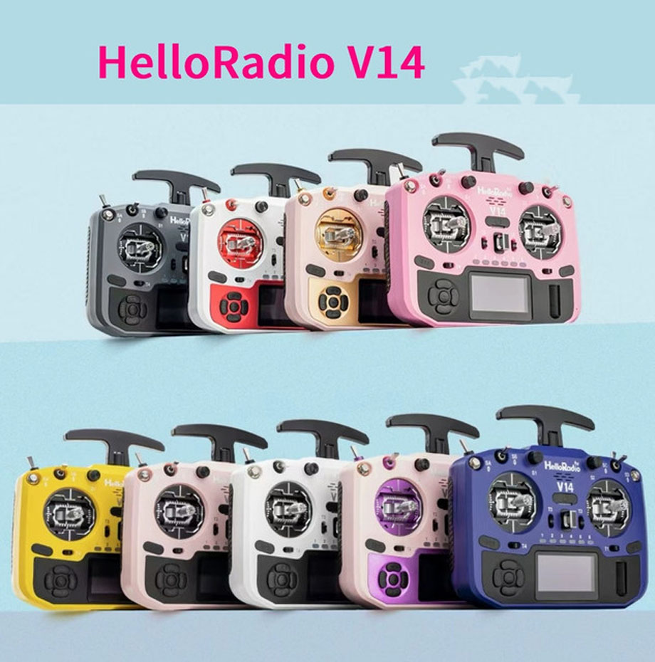 [���ܼ�] V14MAX GRAY [HelloRadioSky] V14 MAX ELRS ������ (�׷��� �÷�, KC ���� �Ϸ�)
