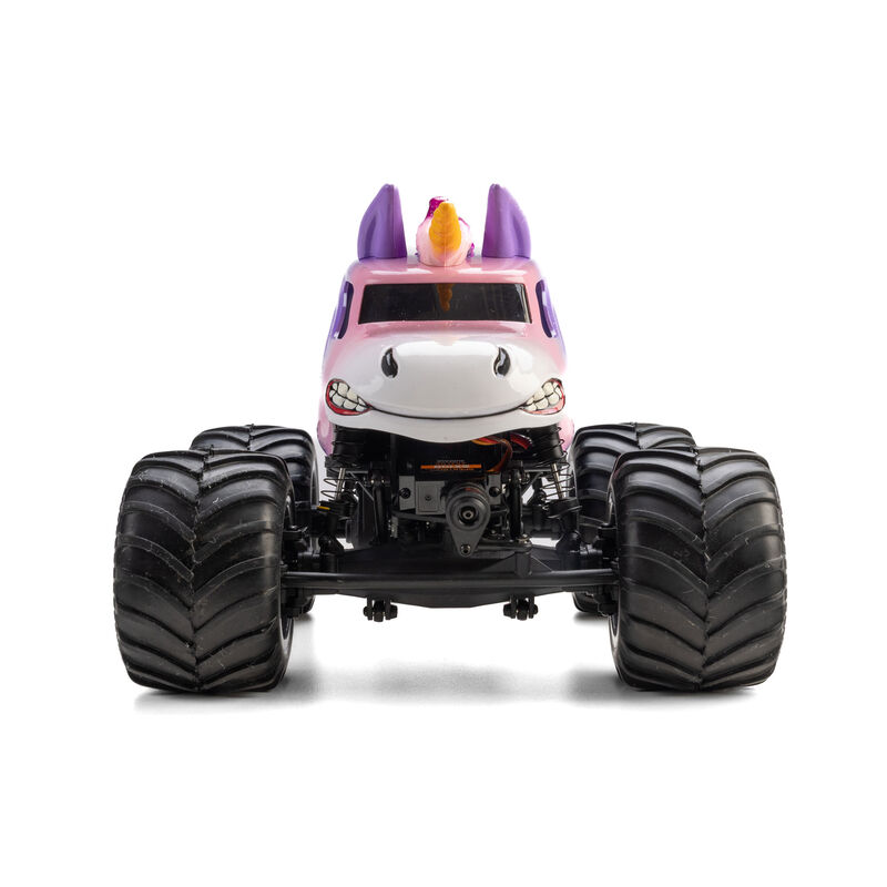 [���ܼ�] LOS01026T5 [TEAM LOSI] 1/18 Losi Mini LMT Sparkle Smash Solid Axle Monster Truck RTR (������,���͸� �� USB������ ����)