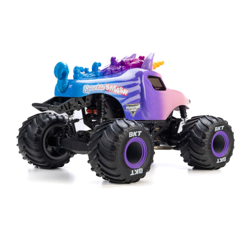 [���ܼ�] LOS01026T5 [TEAM LOSI] 1/18 Losi Mini LMT Sparkle Smash Solid Axle Monster Truck RTR (������,���͸� �� USB������ ����)